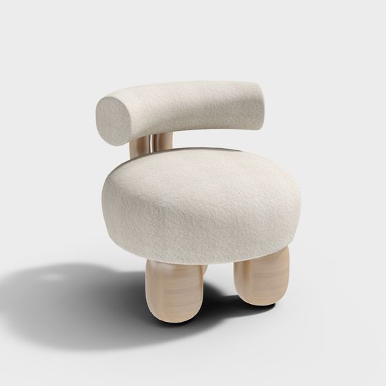 Cozy Corner Chair 3D model