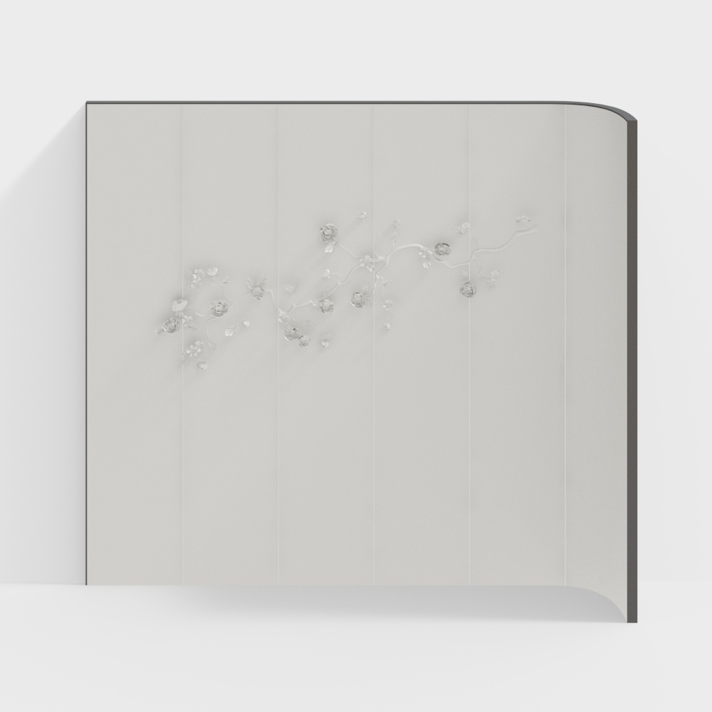 New Chinese wallpaper background wall