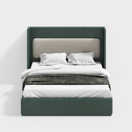 Urban Retreat Bed 3D model