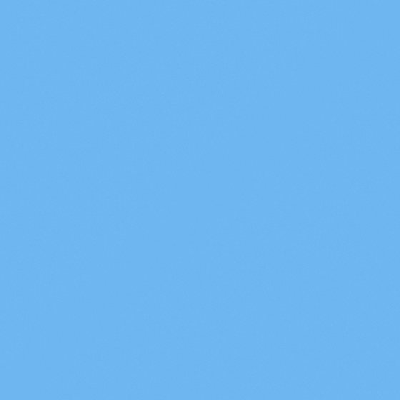 Plastic Matte 3D Model in Blue