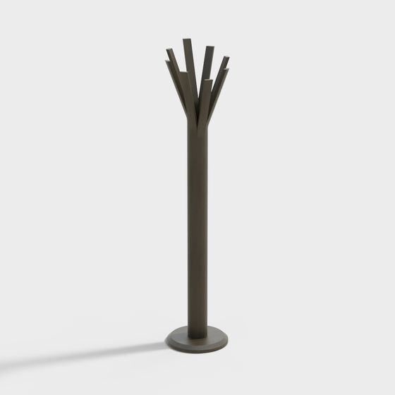 Branching Coat Rack 3D model