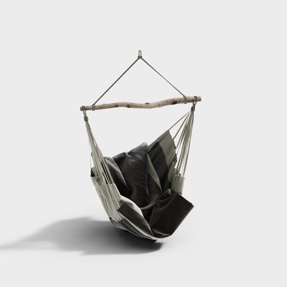 Stylish Hanging Chair 3D Model Inspired by Nature