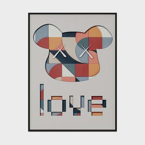 Abstract Bear 3D Model – Low Poly Design