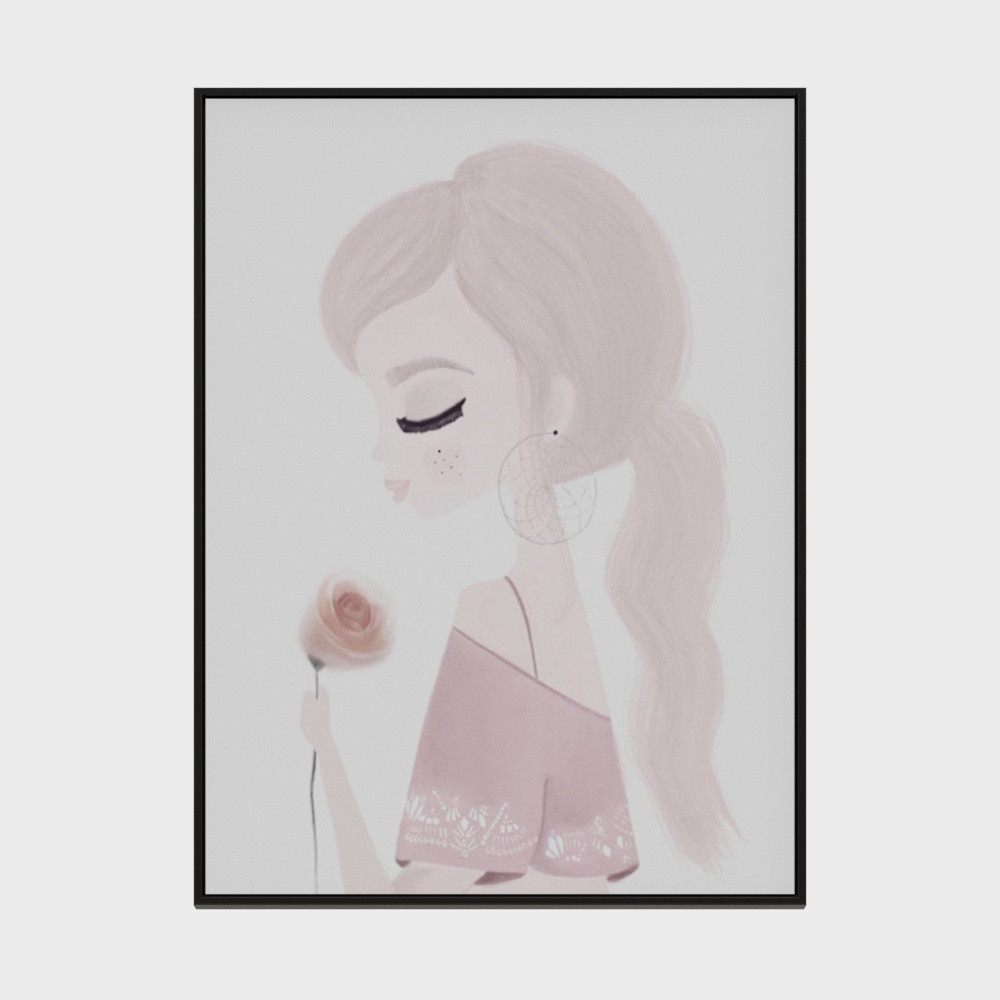 Dragon Craftsman Jewelry - Nordic Modern Simple Cartoon Series - Rectangular Decorative Painting - 225