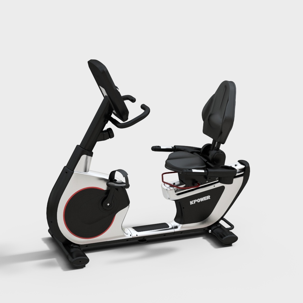 KPower Recumbent Bike 3D Model