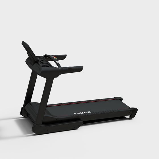 Stylish KSMILE Treadmill 3D model for Creative Projects
