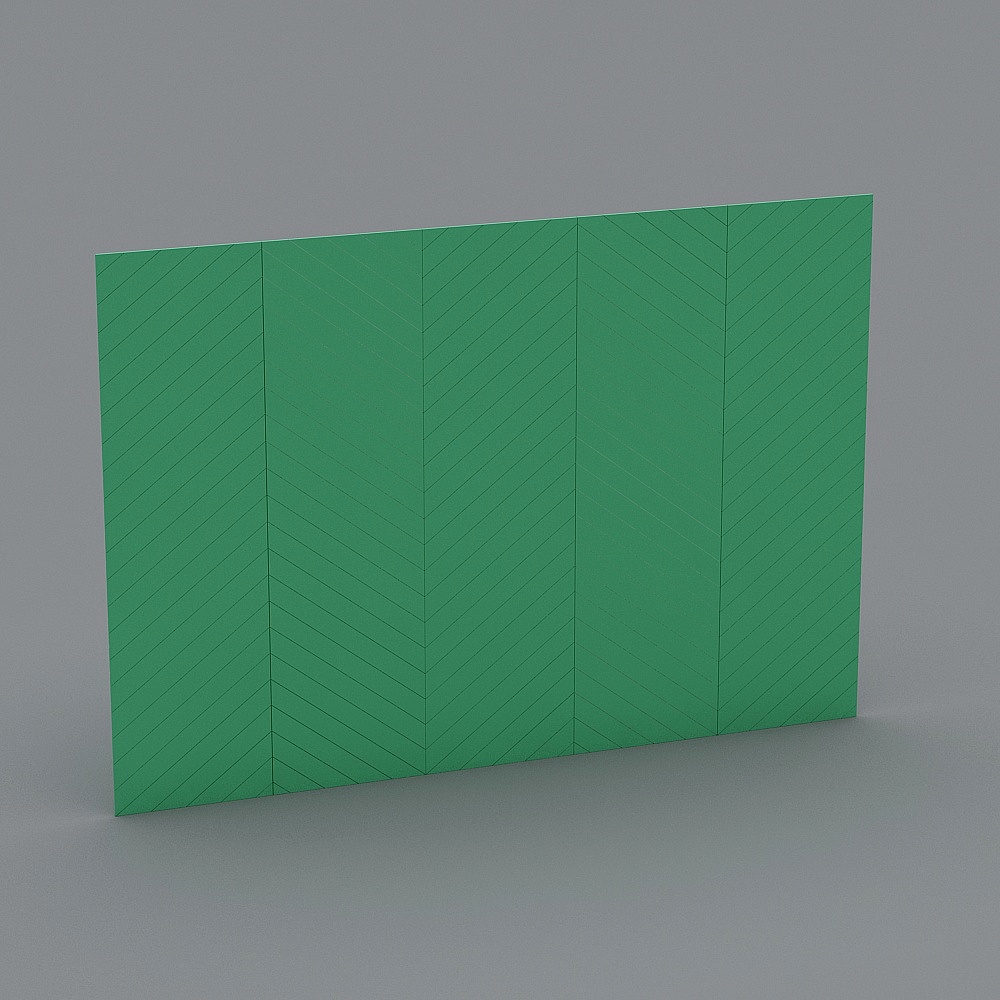 Wavy Screen 3D model