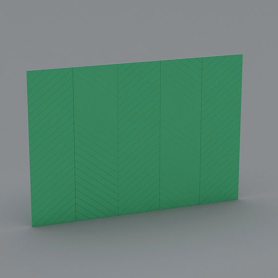 Wavy Screen 3D model for Creative Projects