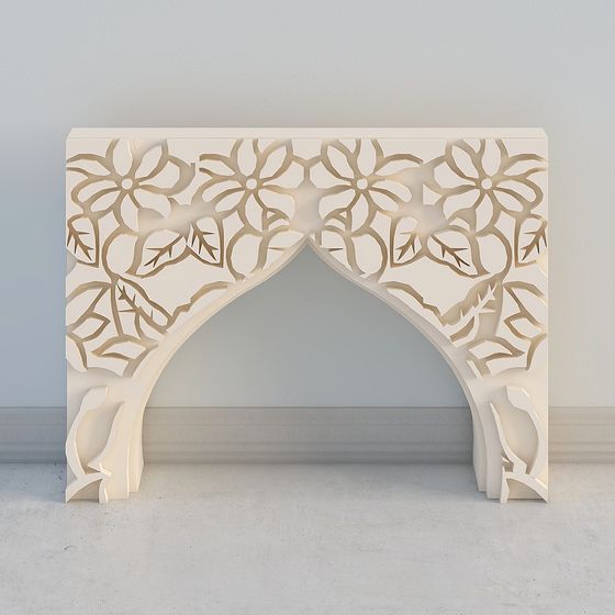 Lacy Arch 3D model - Elegant Low-Poly Design