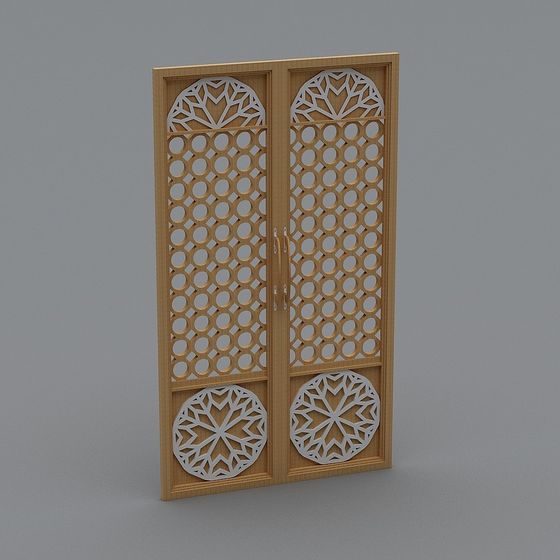Arabesque Doors 3D model