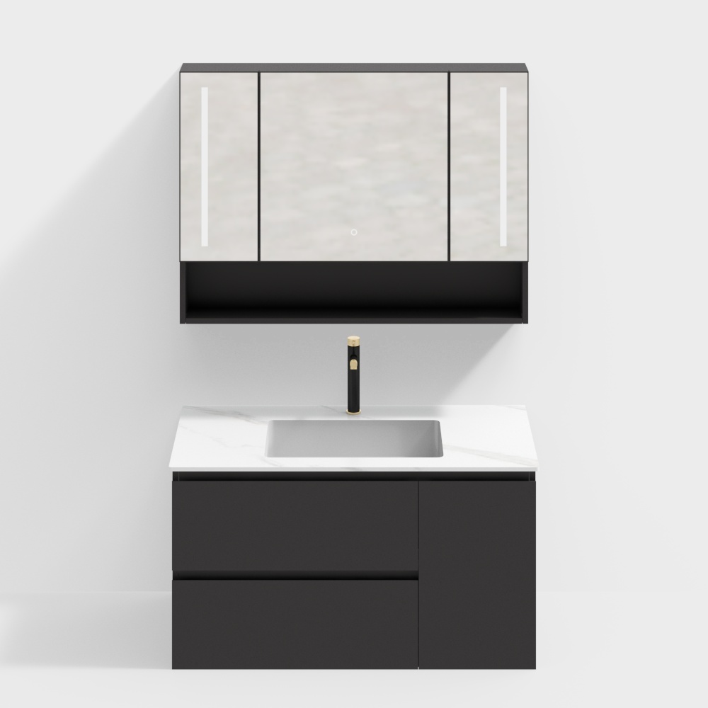 Thiết bị vệ sinh Daqin - tùy chỉnh phi tiêu chuẩn - tủ phòng tắm