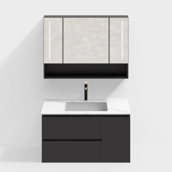 Thiết bị vệ sinh Daqin - tùy chỉnh phi tiêu chuẩn - tủ phòng tắm