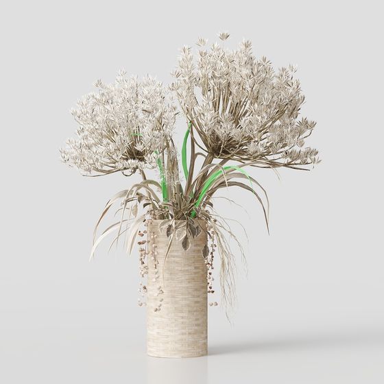 Autumn Bouquet 3D Model for Creative Projects