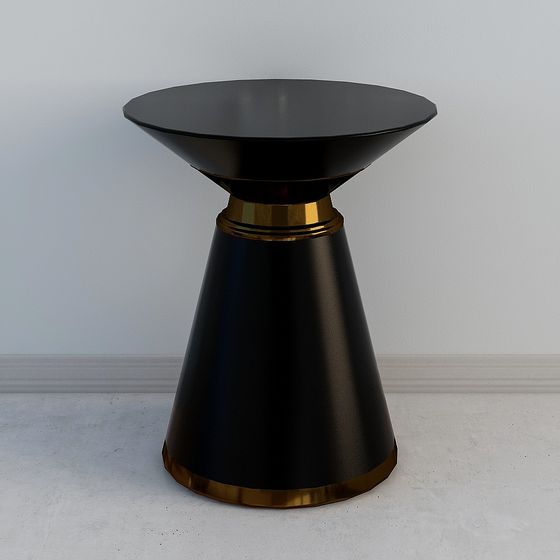 Stylish Round Table 3D model for Contemporary Spaces