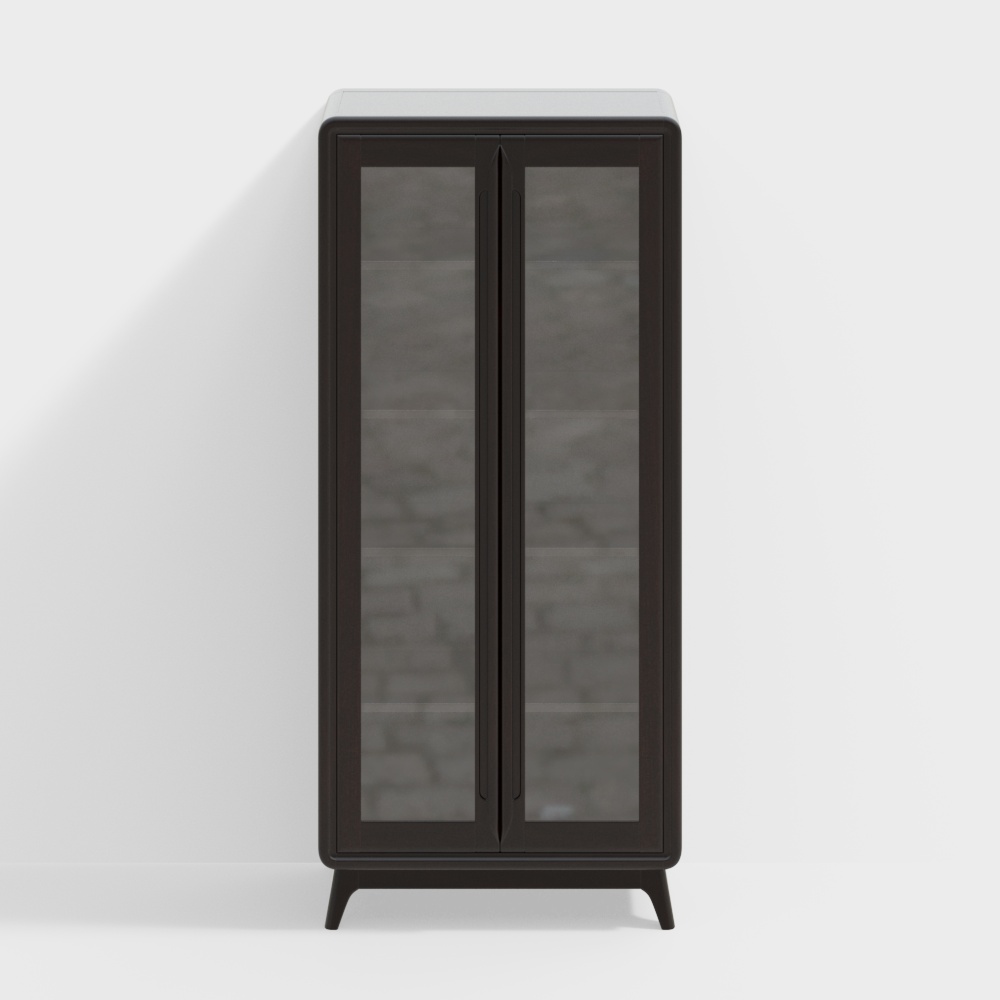 Jinfan Home-Collection simple en bois massif chinois moderne-SMJG en double porte