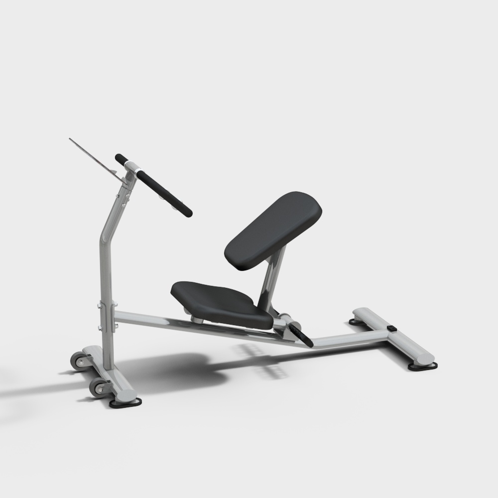 Multifunctional Dumbbell Bench 3D Model – Sleek Gym Equipment