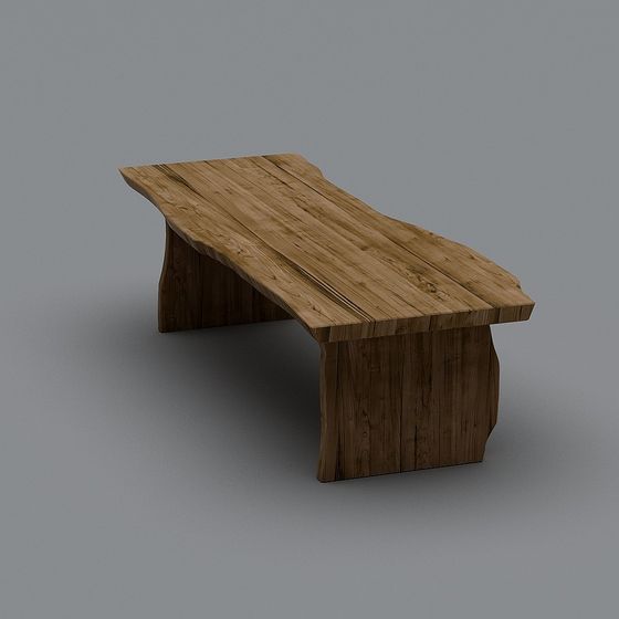 Unique Natural Chair 3D model