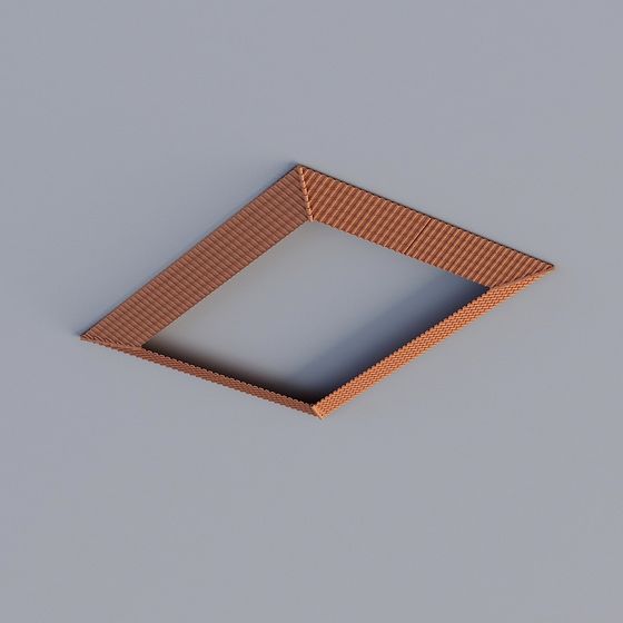 Rustic Diamond Frame 3D model