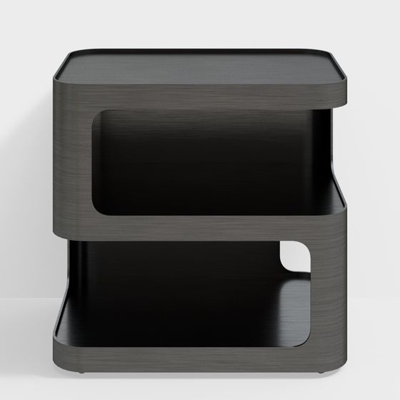 Elegant Minimalist Side Table 3D model