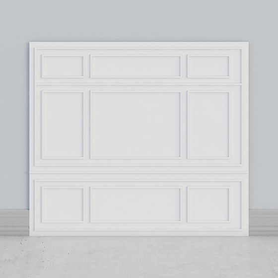 Elegant Minimalist 3D Model for Interior Design