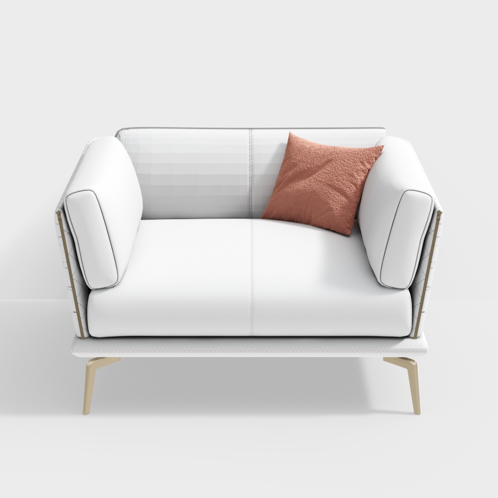 Pin Lok Ju - Simple luxury - Single seat sofa - DS104