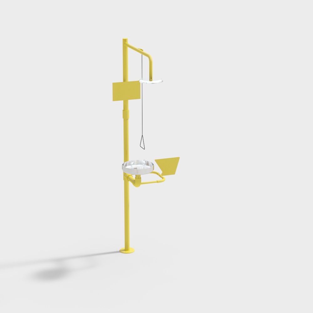 Modern emergency showers