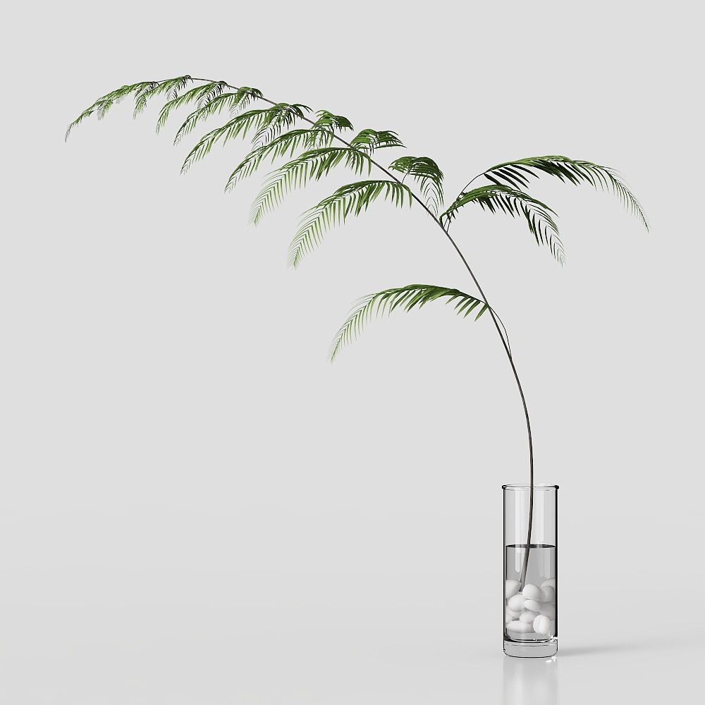 Green Oasis Low Poly 3D Model