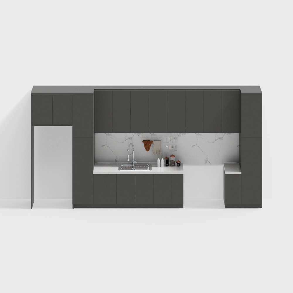 Modern light luxury cabinet-WX