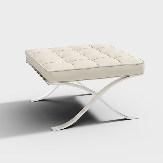 Barcelona Ottoman 3D model