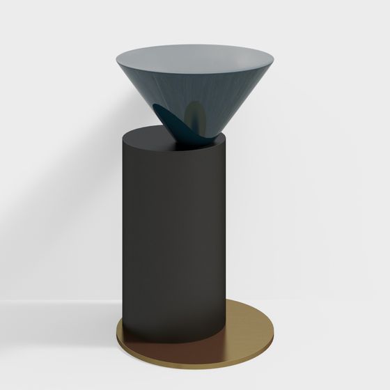 Elegant Geometric 3D Model for Modern Design