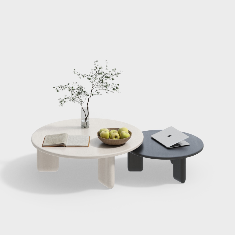 侘寂風格邊桌/咖啡桌/茶座