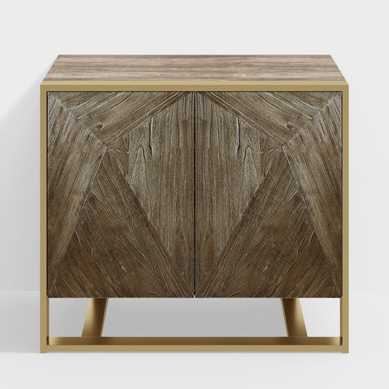 Elegant Modern Cabinet 3D model