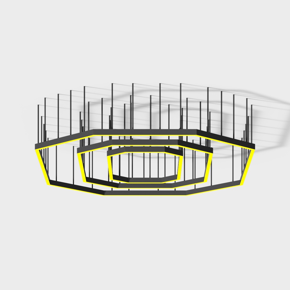 Yoga room linear light