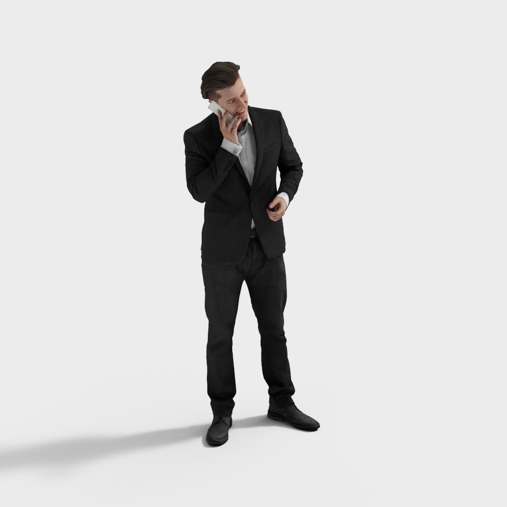 Business Professional 3D Model for Contemporary Settings