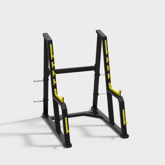 Stylish Fitness Equipment 3D model