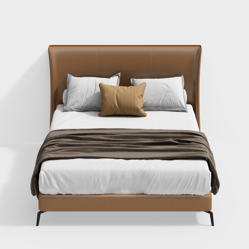 Urban Comfort Bed 3D model