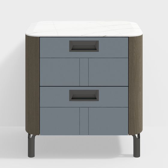 Urban Minimalist Cabinet 3D model