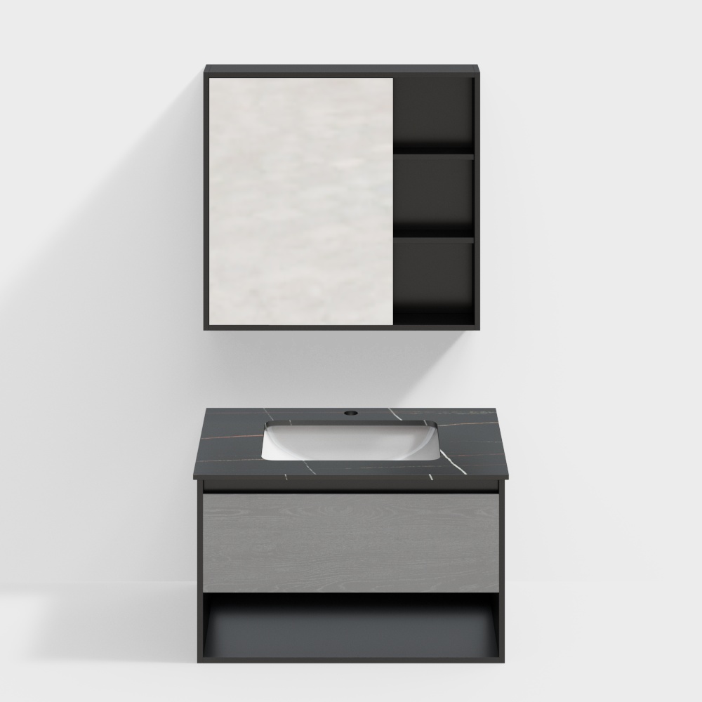 YSG6 integral bathroom cabinet