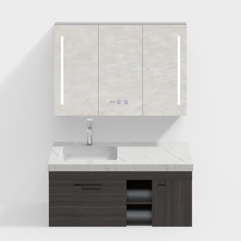 Meuble de salle de bains Kington 2110 800 mm × 560 mm × 830 mm