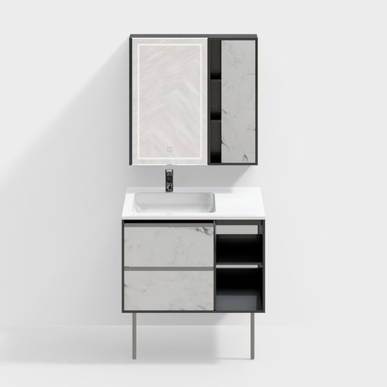 욕실 킨톤 욕실 캐비닛 KD-2018 800mm*530mm*830mm