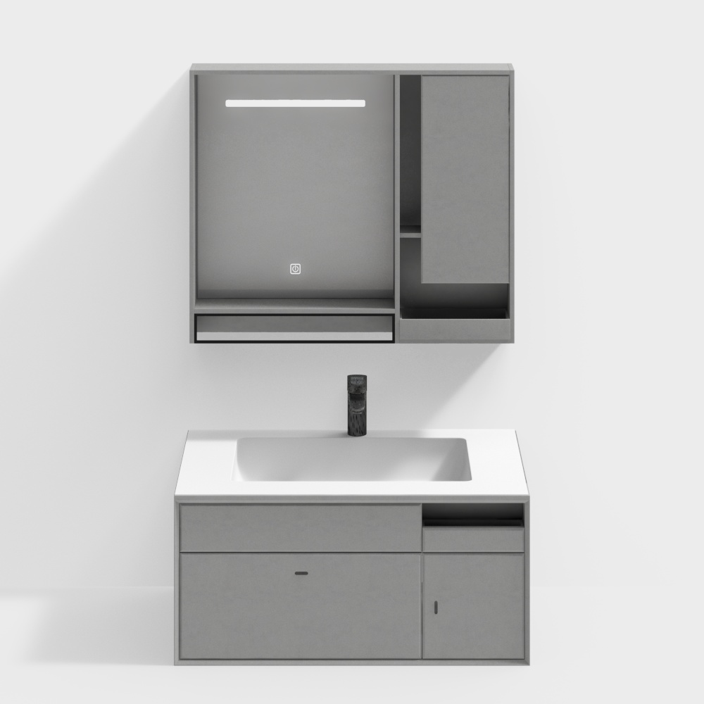 Bathroom Kintun Bathroom cabinet KD-2011 1000mm*530mm*830mm