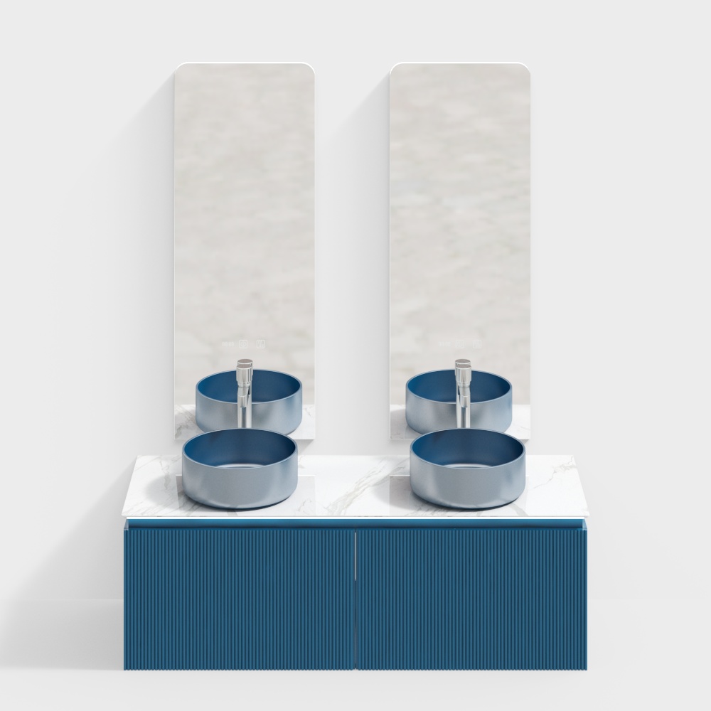 Bathroom Kington Bathroom cabinet 2029 double basin 1600mm*580mm*830mm