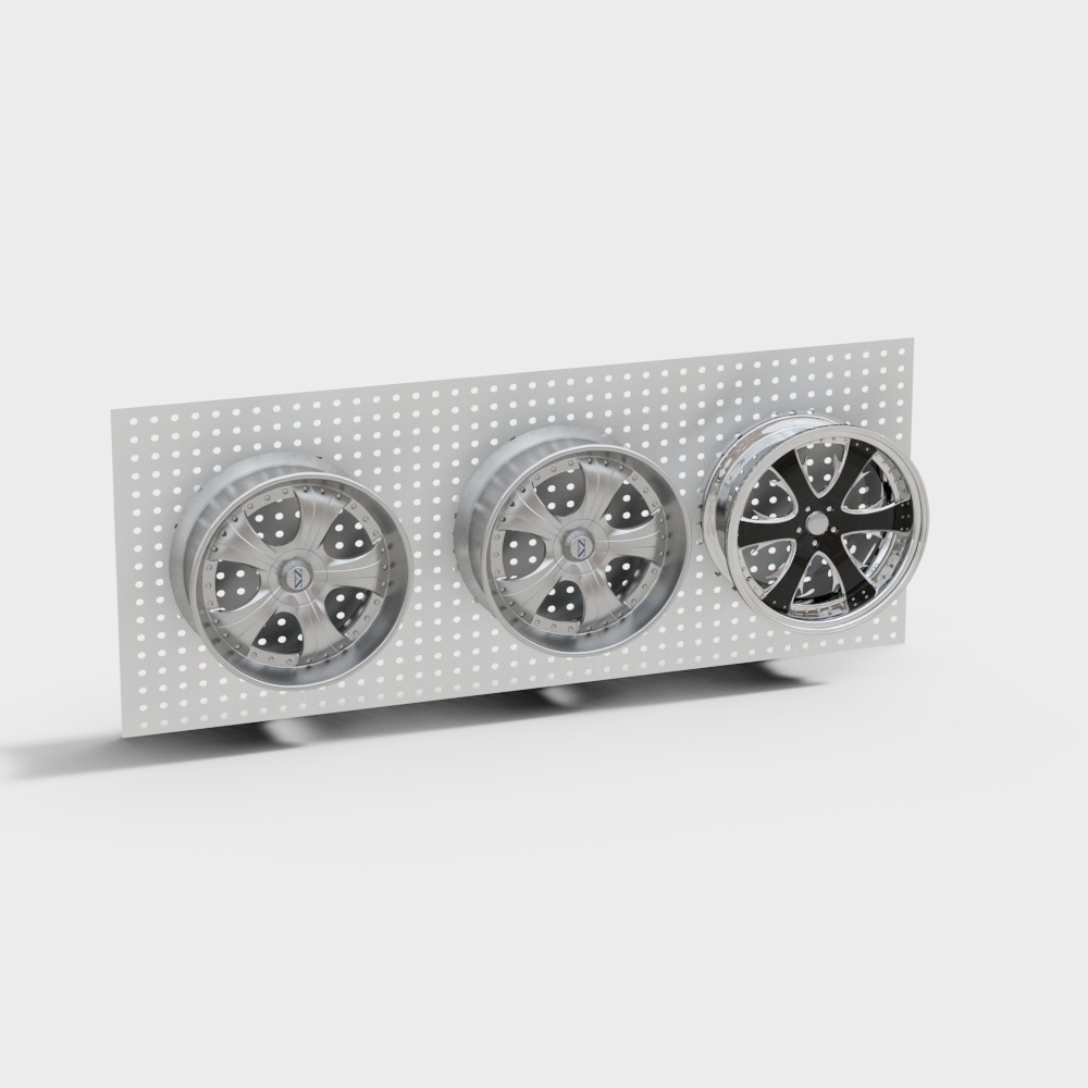 Car wash shop tire hanger nissan