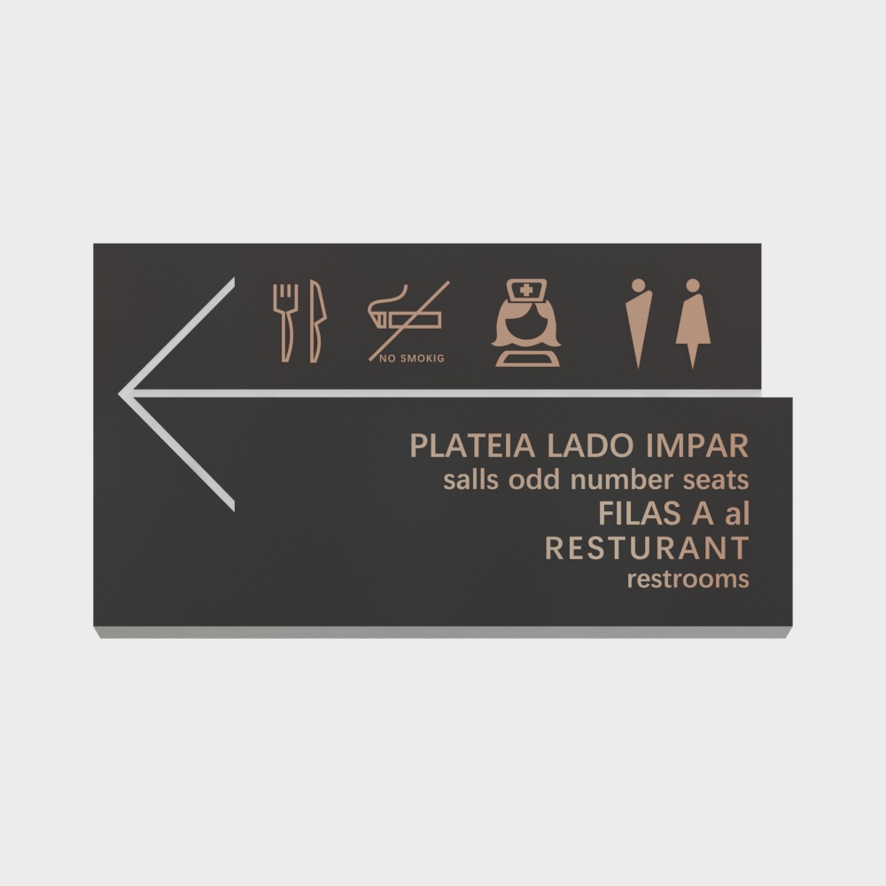 Office space signage