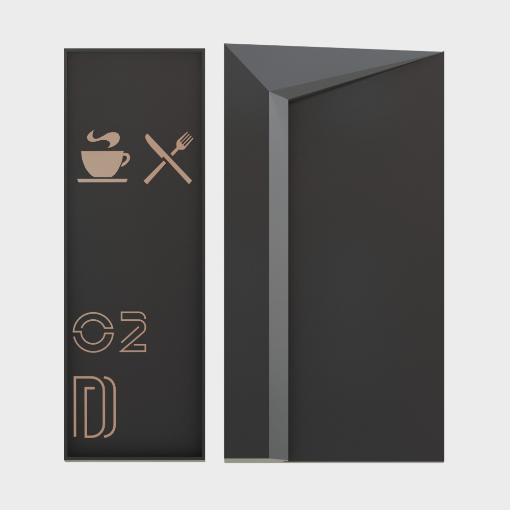 オフィススペース看板