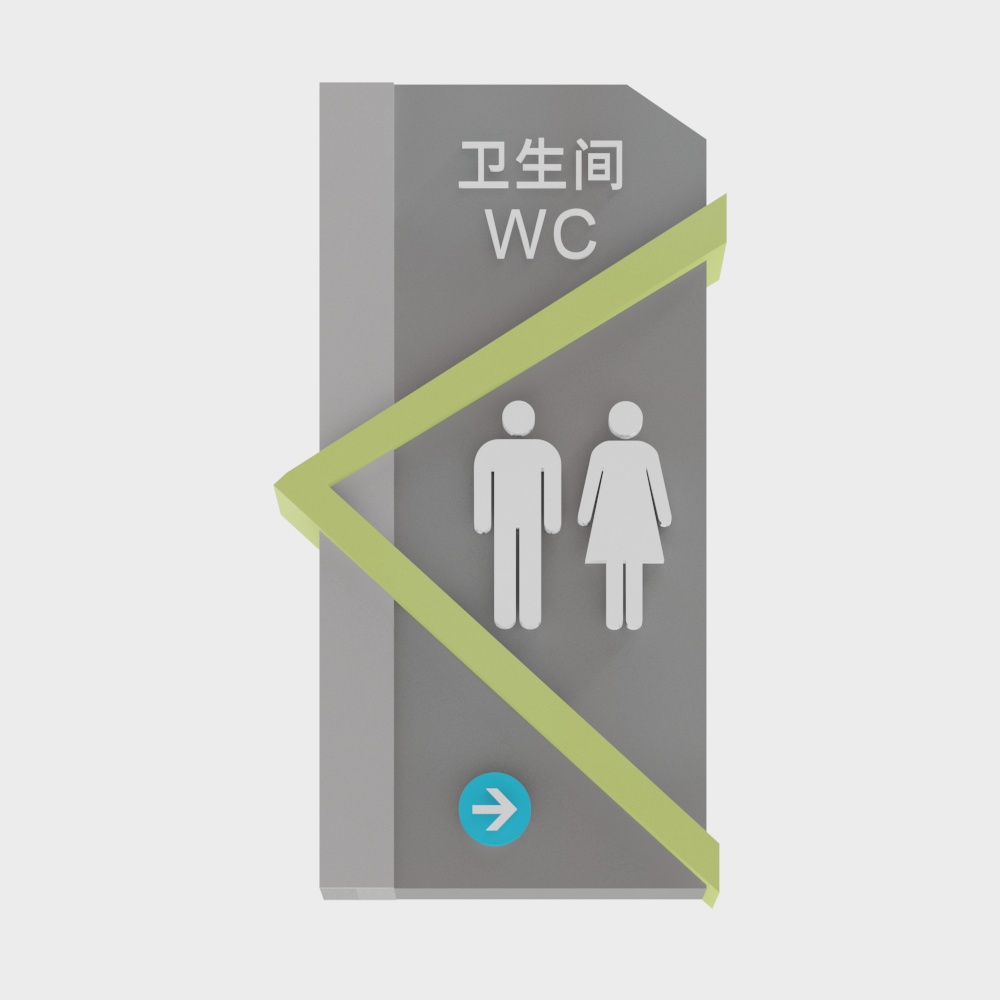 shopping mall signage