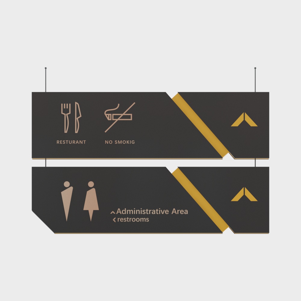 Signalisation de l'espace de bureau