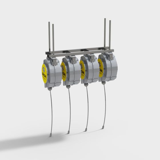 Industrial-style Hanging Device 3D model