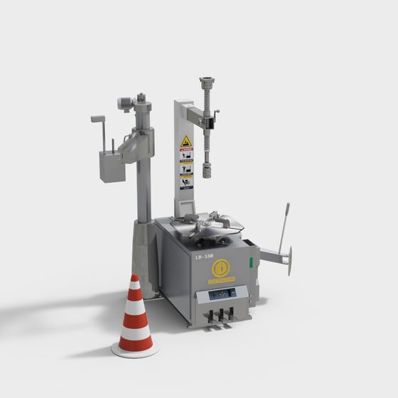 LB-330 Mechanical Arm 3D model for Industrial Aesthetics