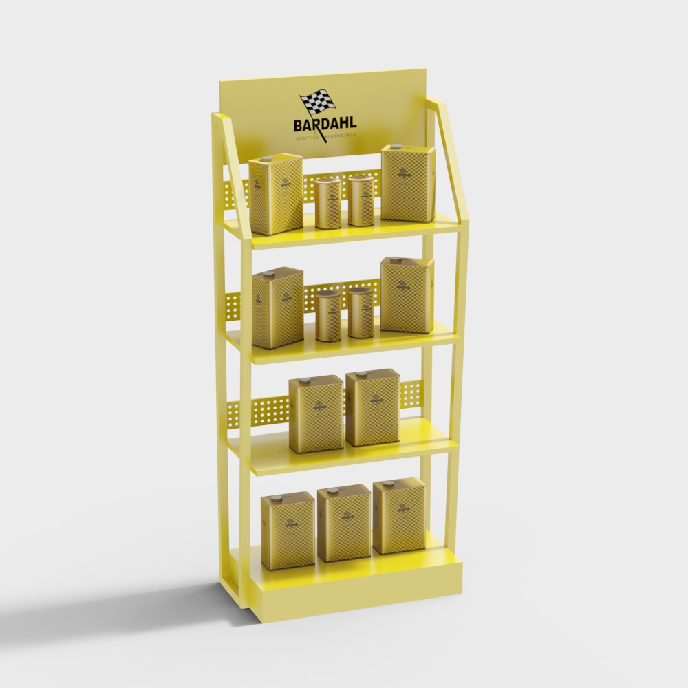Bardahl Display Stand 3D model